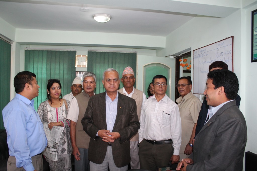Field Visit from Babiyakhark SACCOS, Kathmandu
