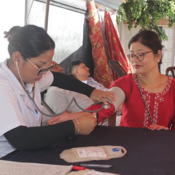 Blood donation program